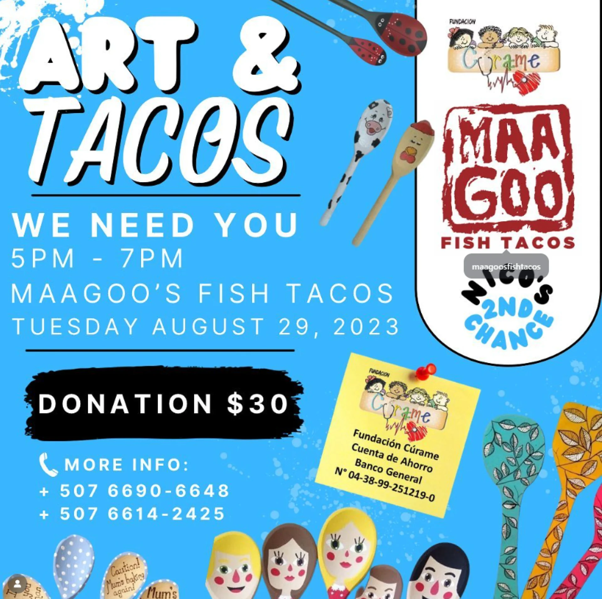  Arte y Tacos para una segunda oportunidad para Nico     